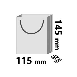 Alternative view of Piros ajándék tasak